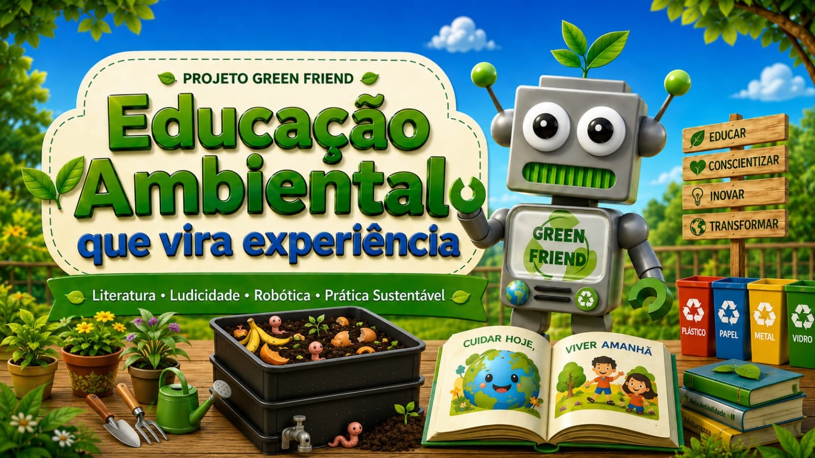 Educação Ambiental que vira experiência